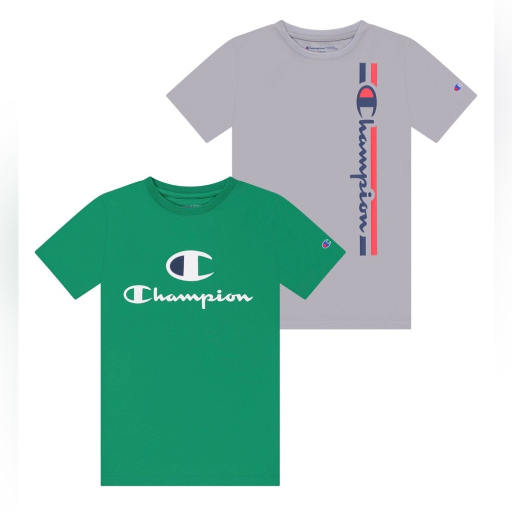 CHAMPION BOYS 2PACK TEES ALL SIZES! LIMITED TIME SALE